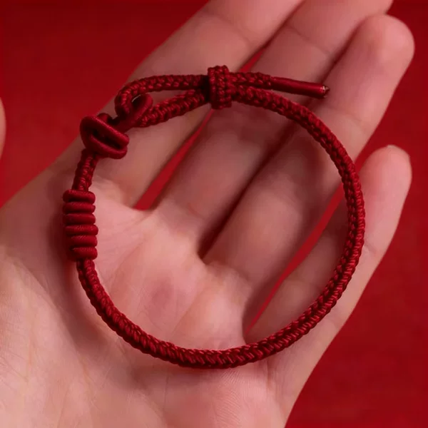 2026 New Model Red String Bracelet for the Year of Birth, Handmade, Unisex, Protective String, Good Luck and Wealth-Attracting, Couple Style