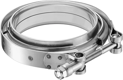 device, clamp device, universal – Exhaust pipe - 4inch-with-male-and-female-flange