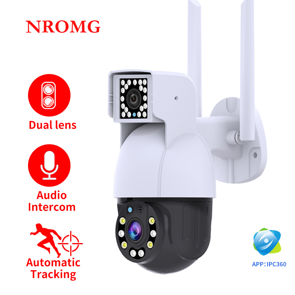 变焦摄像头1080P PTZ Wifi IP Camera Outdoor 4X Digital Zoom