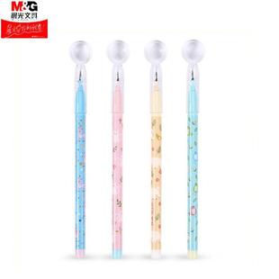 Morning light AMPQ1601 bullet pencil magnifying glass black HB sharpening-free pencil primary school student pencil automatic pen wholesale