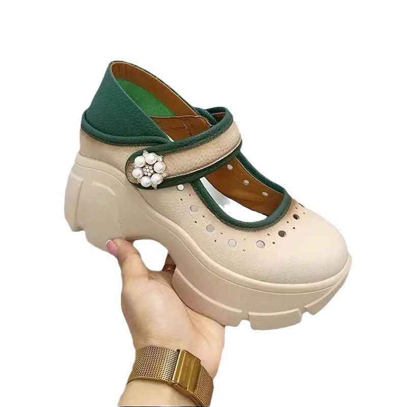 Platform Summer Sandals, 2–40 EU Sizes, Universal with Skirt, Plus Size Friendly