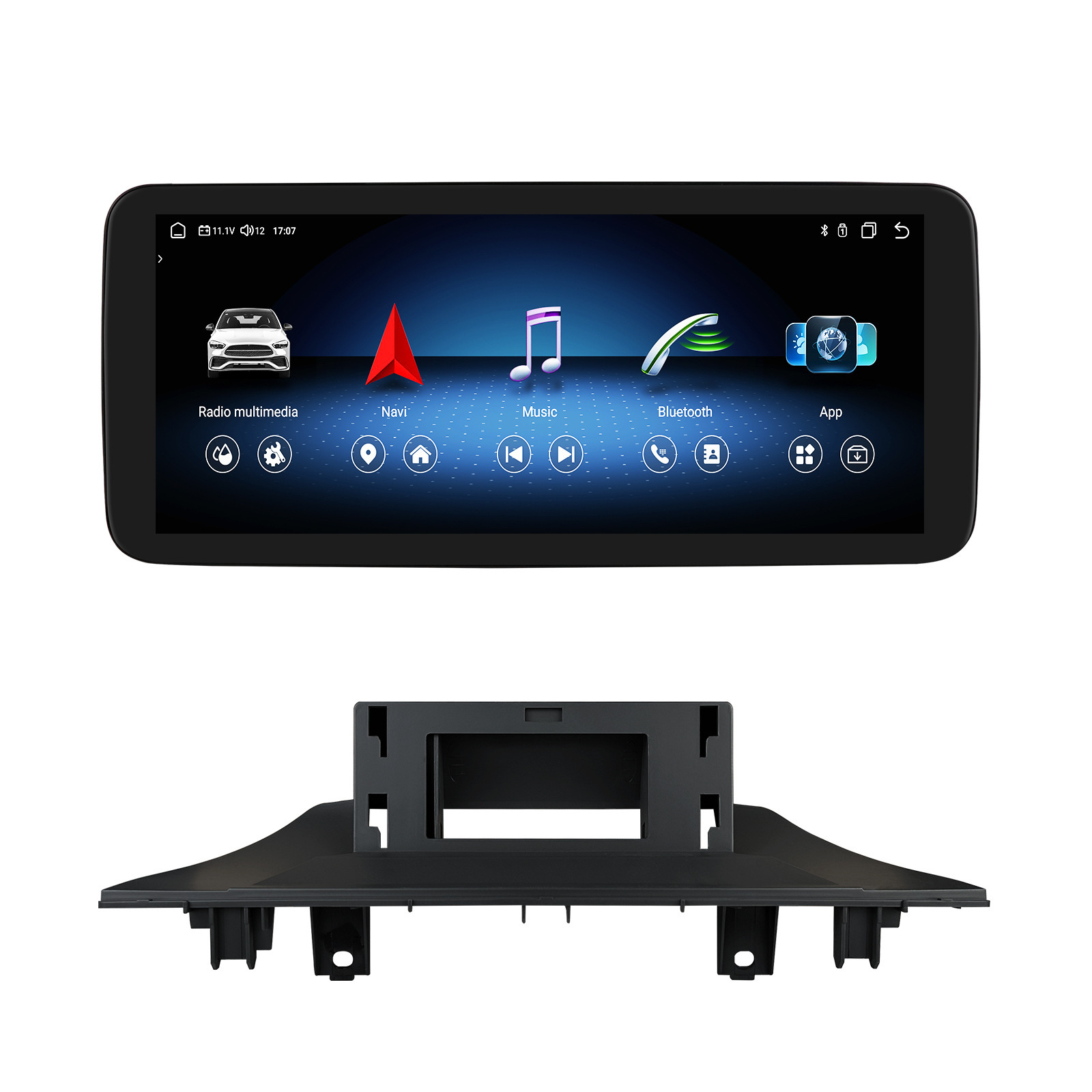 Suitable for Bmw X1 16-17 F48 Nbt Car Central Control Large Screen Navigator Carplay