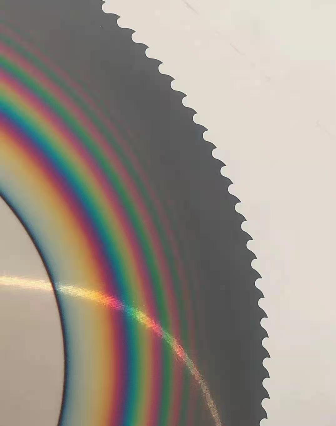 切光伏铝材直线进给锯旋转进给550*3.5*80*216T高速钢飞锯锯片