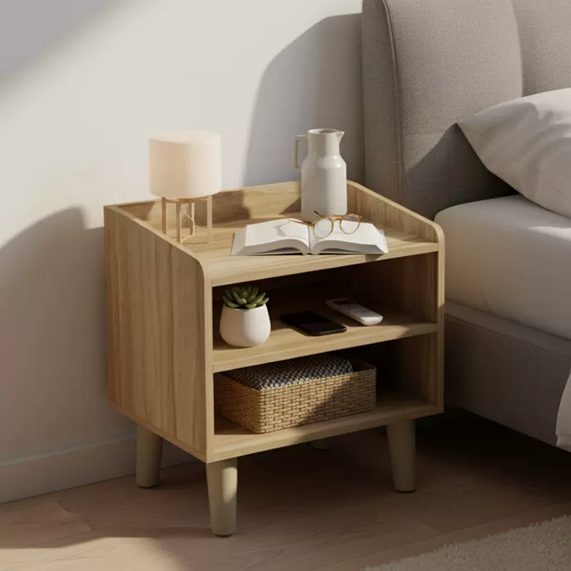 床头柜定制各种板式家具跨境家用卧室床头置物架出租房柜子