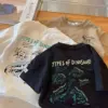 Double-sided dinosaur, Korean style, with short sleeve