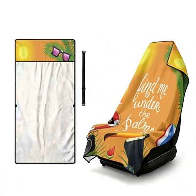 Universal seat cover seat cover 2-in-1, ultra-fine fiber - fqct399-75x150