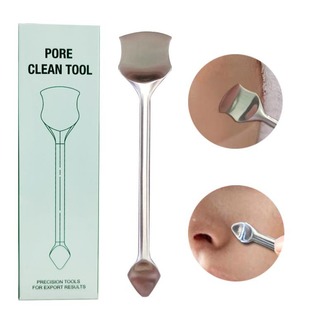 New Stainless Steel Pore Cleaning Tool Blackhead and Acne Cleaner Acne Cleaning Beauty Shovel Makeup Remover Tool