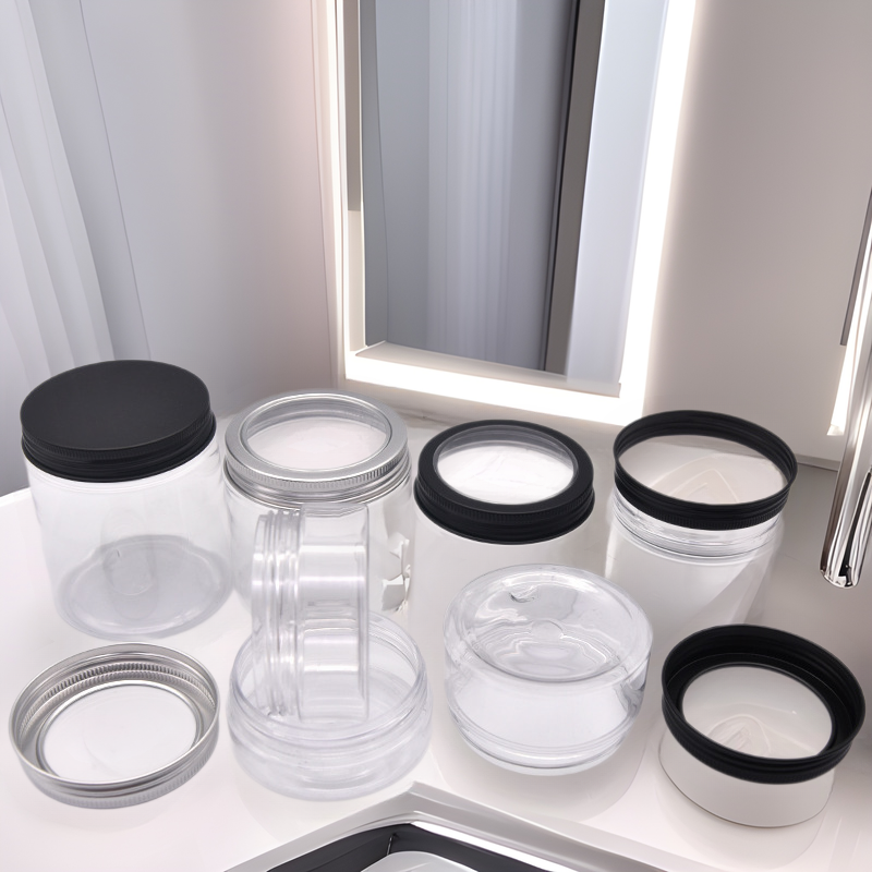 Cosmetic cream jar for skin care