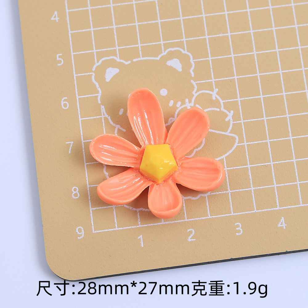 Pequeña flor naranja