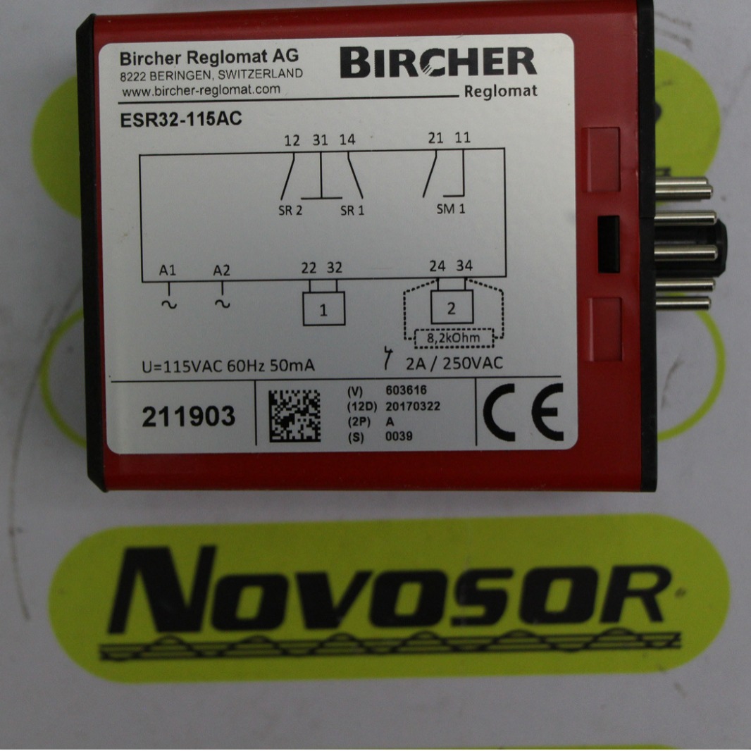 BIRCHER  ESR32-115AC  115VAC先咨询再订期货