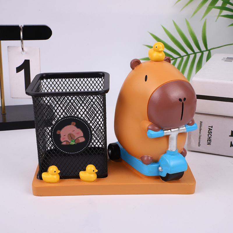 ハリー・ポッター創意筆立てデスクトップ文房具収納周辺金属レトロ置物入学シーズン誕生日プレゼント|undefined