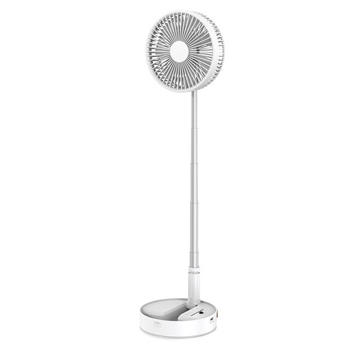 Junhong electric fan household desktop folding floor fan outdoor camping charging shaking head portable fan wholesale
