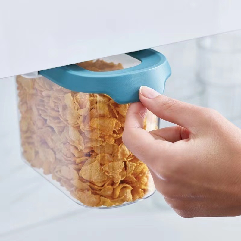 クロスボーダー新型厨房密封缶五穀雑穀収納ボックスプラスチック仕切りドライボックス食品貯蔵タンク|undefined