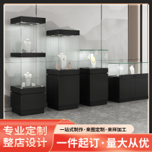 博物馆珠宝展览柜钢化玻璃古董瓷器柜台奇石古董活动展会柜批发