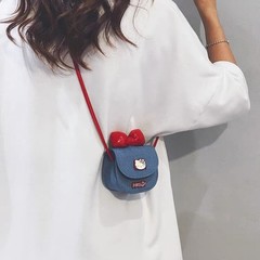 时尚高级感可爱KT猫迷你包女2025新款通勤口红耳机包休闲斜挎小包