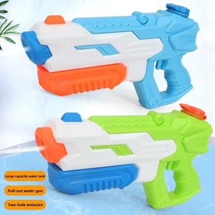 Amazon cross-border children's water gun toy water spray pressure toy large pull-out large-capacity water play wholesale