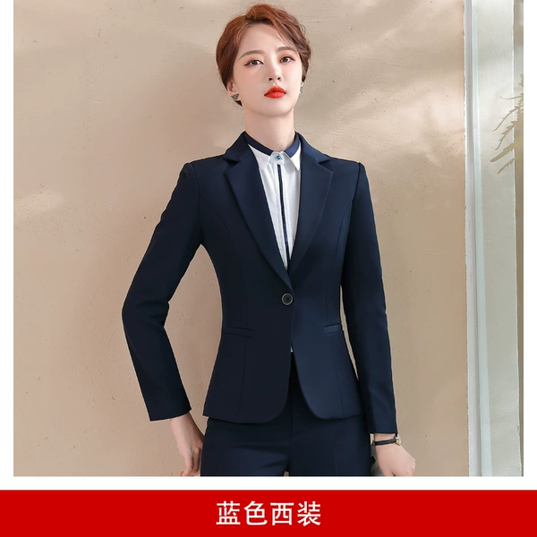 Single blue suit