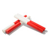 Manufactor Baton woodiness Baton Track and field Relay race Baton for children Red and White Transmission Stick