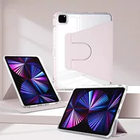 Защитный чехол для iPad Air 6 5 нового поколения 10.9 из акрила 789 с поворотом PRO11 со слотом под стилус 9.7 твердое корпусное изделие