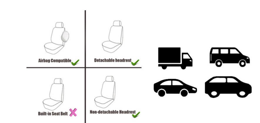 Automobili e motociclette Coprisedile per auto Coprisedile Cuscino Materiale PVC completo multicolore Quattro stagioni Universale all'ingrosso 088 & archer0603 &_voghion.com