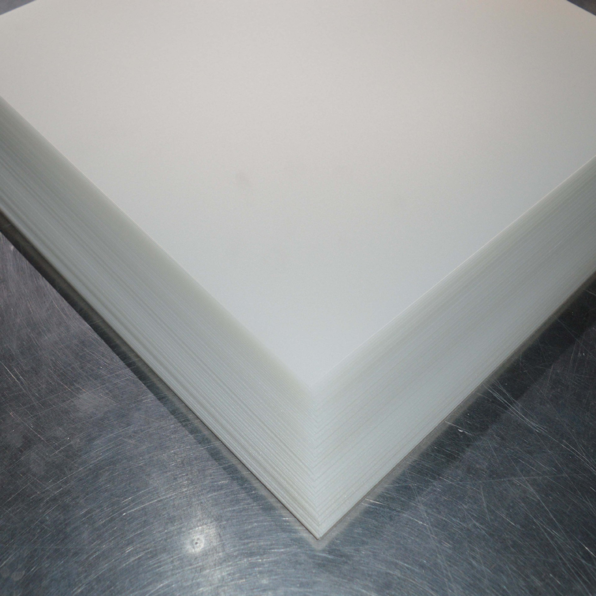Anti-static electric white matte plastic waterproof pad