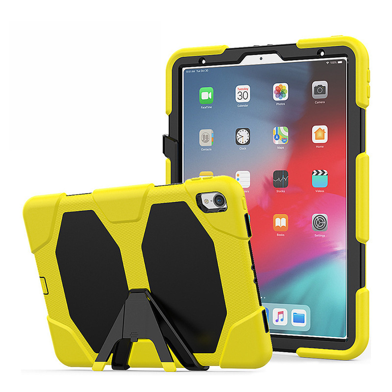 For iPad Pro 12.9 2018 Griffin Silicone PC Drop-resistant Flat Leather Case for iPad Protective Case