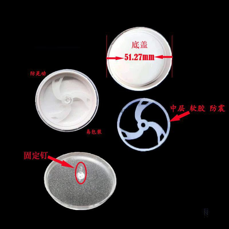時計表面文字通り収納ボックスアクセサリー保護防塵落下防止耐衝撃プラスチック包装箱|undefined