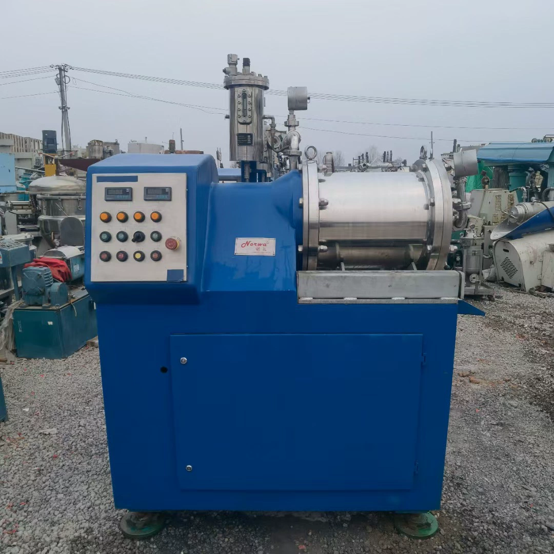 Полноавтоматическое шлифовальное оборудование для дисперсии краски в продаже, горизонтальная шлифовальная машина для нано-песка, втягивание