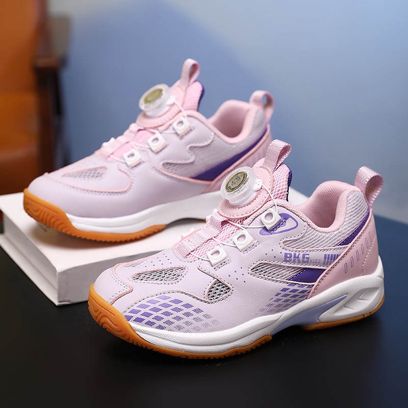 Bkg Kidsren's Badminton Shoes 2025 Summer Single-Net Boys' Arch Correction Running Shoes Girls' Anti-Slip Table Tennis Shoes Bkg Kidsren's Badminton Shoes 2025 Summer Single-Net Boys' Arch Correction Running Shoes Girls' Anti-Slip Table Tennis Shoes