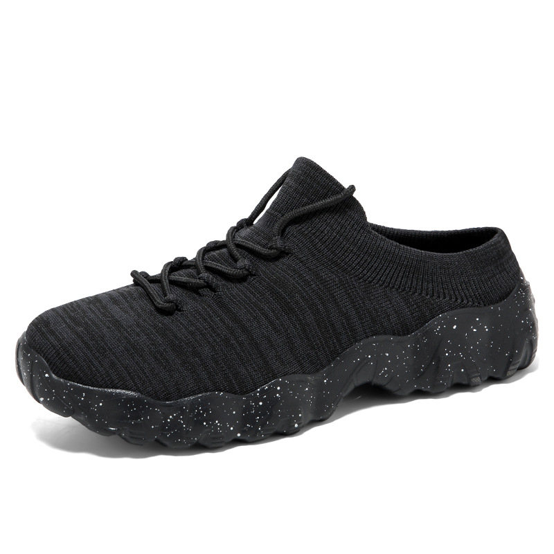 Summer Cross-border Large-size Versatile Fly-knit Breathable Lightweight Sports Casual Couples Outdoor Walking_vogvips.com