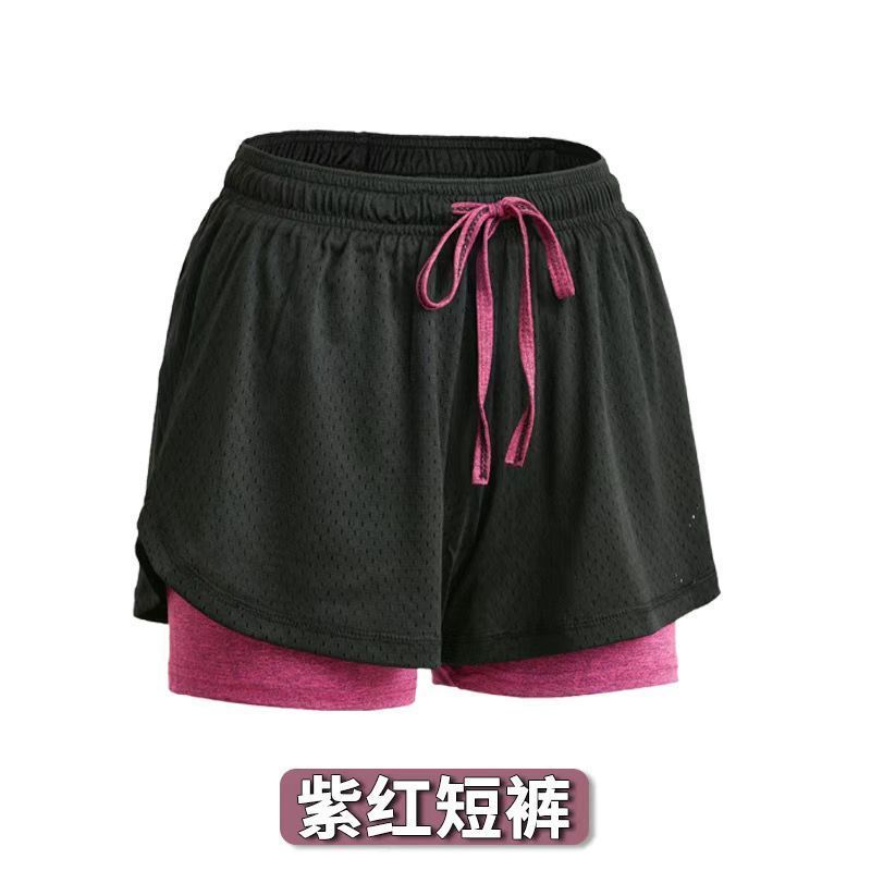 Verano de la casa de mujeres tres puntos corto camisa de corta 200 jin malla de tamaño grande transpirable doble falso comercio exterior dos piezas