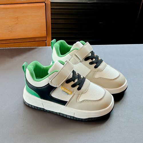 Children's board shoes autumn boys fashion sports shoes girls casual shoes middle and small children white shoes