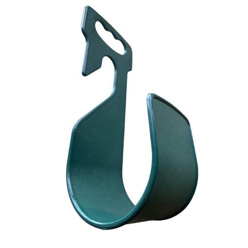 Large Hook Water Pipe Garden Hose Storage Rack Car Wash Water Gun Telescopic Water Pipe Rack Hook Accessories Dark Green