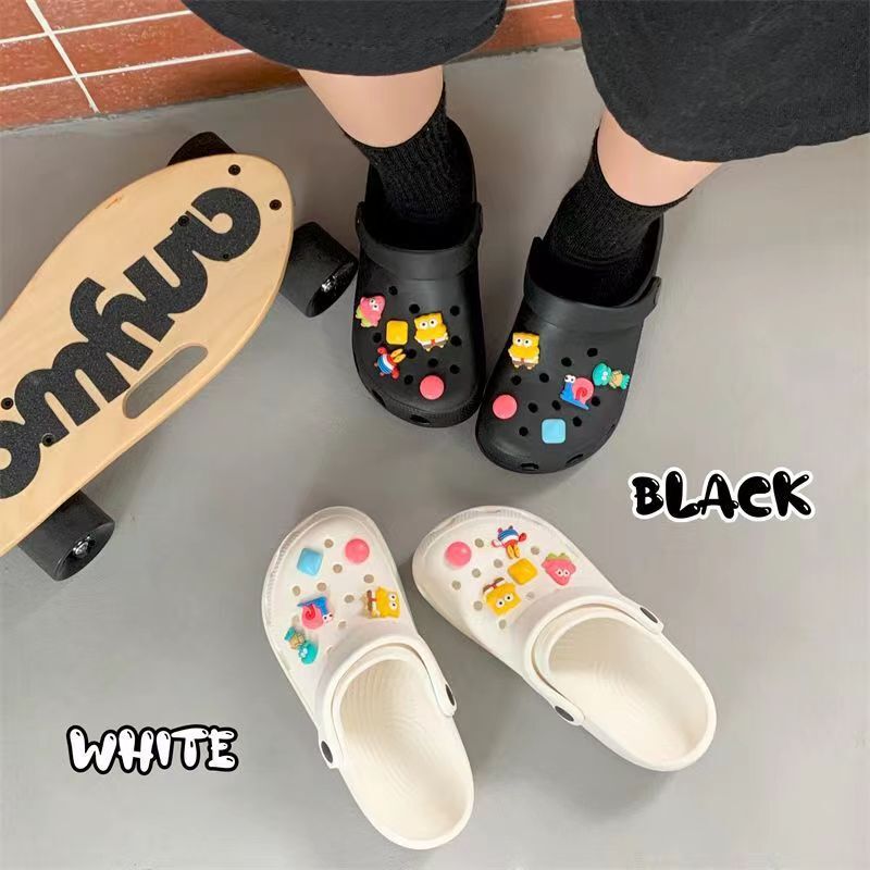 Women's Summer Color Graffiti Baotou Slippers Nurse Wearing Beach Sandals and Slippers for Women Women's Summer Color Graffiti Baotou Slippers Nurse Wearing Beach Sandals and Slippers for Women