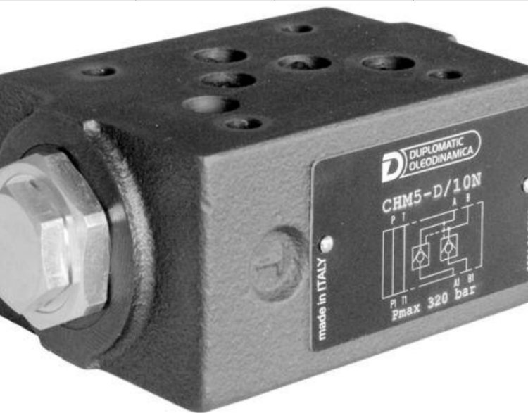 DUPLOMATIC叠加式液控单向阀 MVPP-D/50，积层型保压阀 CHM5/CHM7