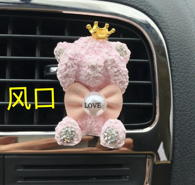 Decoraciones de automóviles en línea muñecas lindas decoraciones de automóviles accesorios de automóviles en línea dibujos animados de plástico femenino belleza de la noche