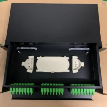 2U48口SC广电级E2000抽拉式光缆终端盒