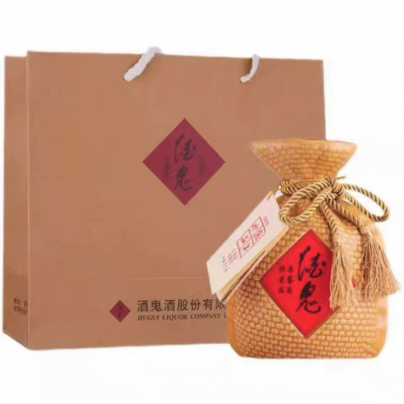 酒鬼酒黄坛品鉴 52度馥郁香型白酒258m/500ml整箱6瓶装保真|undefined