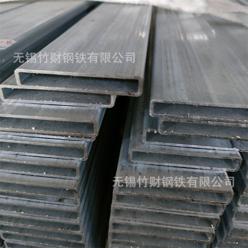 镀锌扁通10*80*2.5 10*30*1.5 15*35*1mm光亮方钢管25*80 20*120