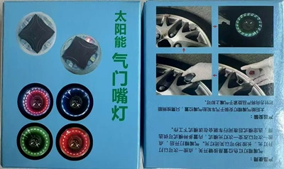 Car Valve Light, Motorcycle Other lights - install-valve-2-lights-solar-color