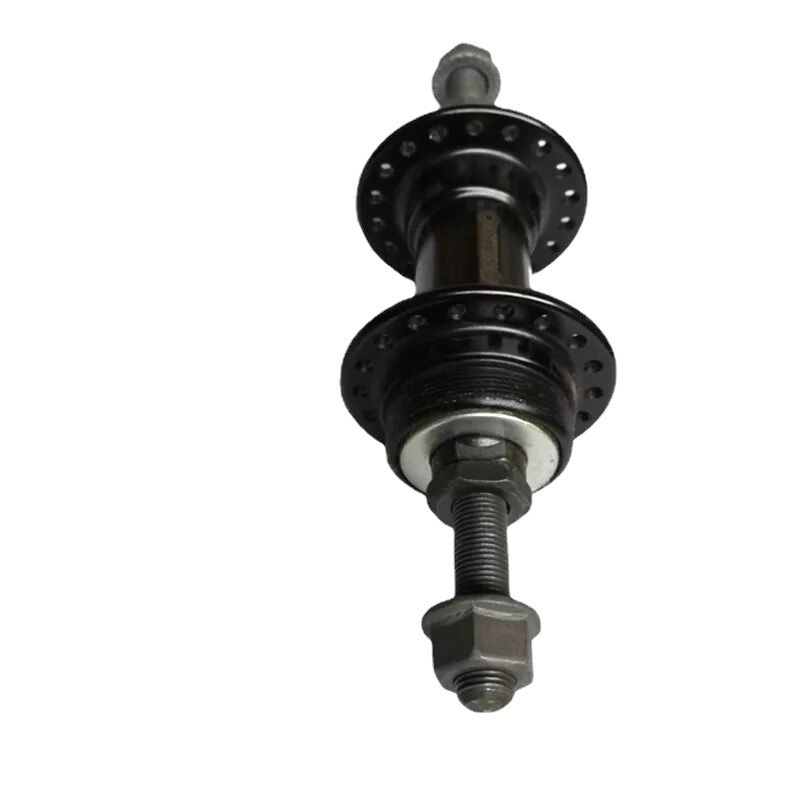 Bicicleta de montaña hierro sólido 36-agujero Hub negro spinning frente con alambre trasero doble eje de alambre de cuero suministros de equitación