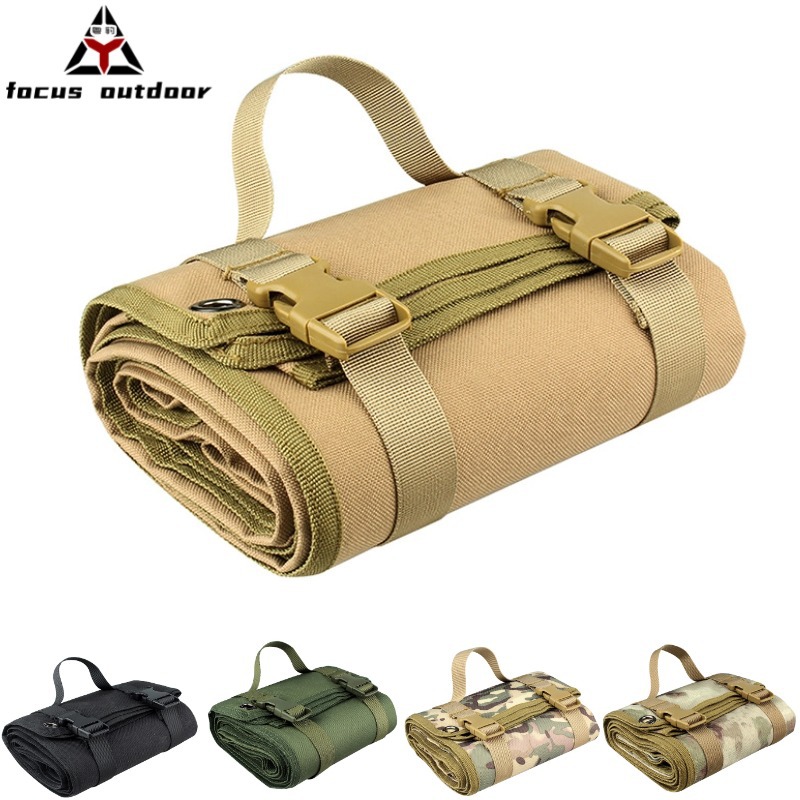 Suministros para Campamento de Montaña al Aire Libre, Material Impermeable 1000D, Tapete Multifuncional a Prueba de Humedad para Picnic y Tiro