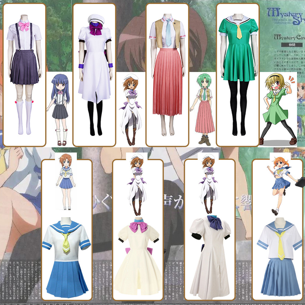 星尚漫寒蝉鸣泣之时cosplay家寒蝉鸣泣之时系列cos龙宫礼奈日常服
