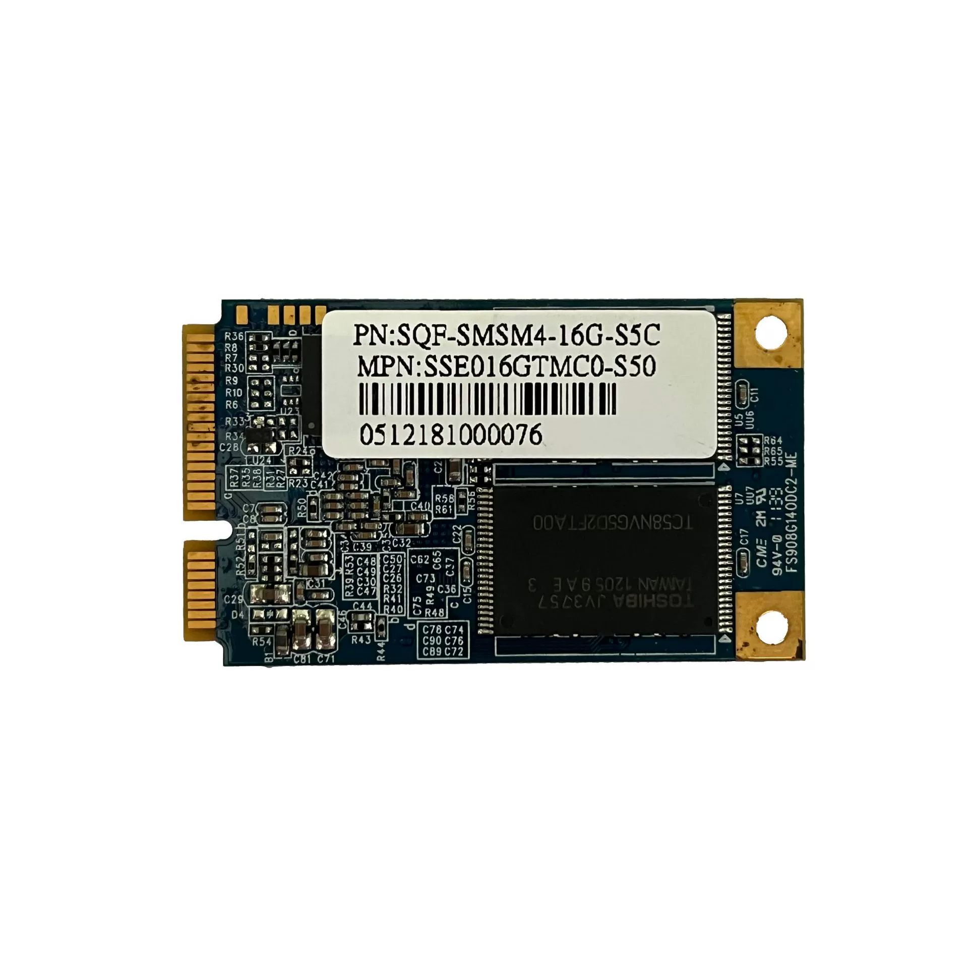 研华 MSATA Industrial Solid State Drive SLC 4-channel SQF-SMSS4-4G-S5C Server