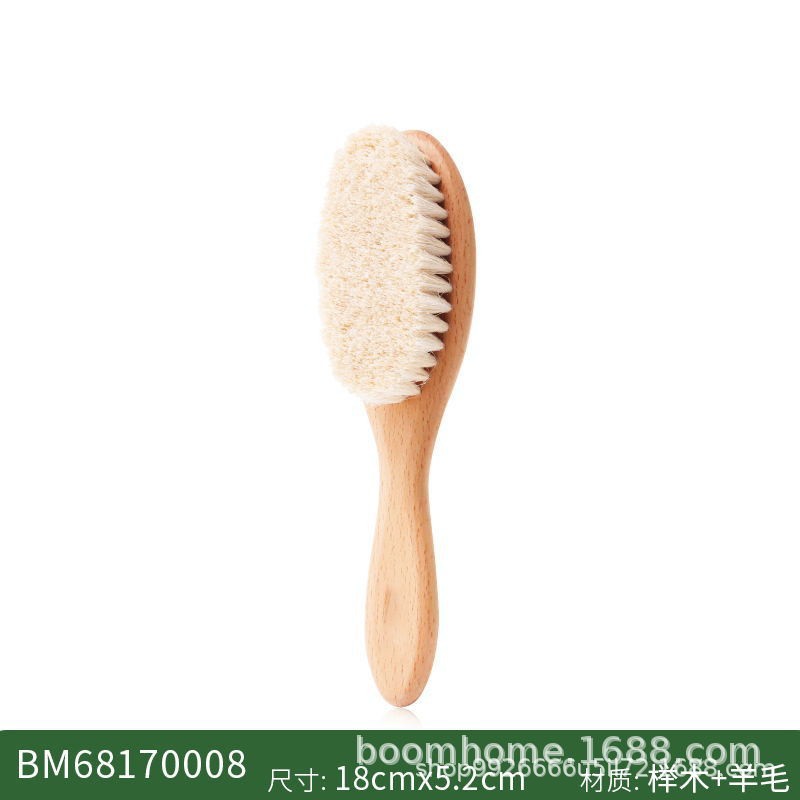 Airbag peine de madera maciza hayale aire cabello al por mayor cabello masaje de cabeza cabello de cerdo cabello de cabello casero