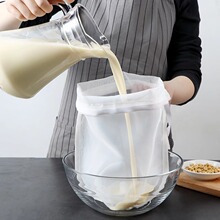 豆浆过滤网超细超密水果蔬菜汁葡萄酒渣过滤袋厨房挤馅袋挤菜馅布