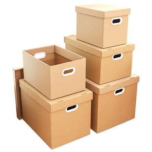 Storage Box Carton with Lid Moving Boxes Packing Box Paper