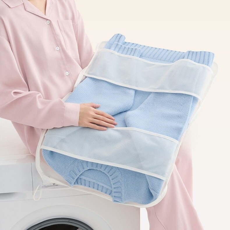 New Wool Sweater Laundry Bag, Anti-Deformation for Washing Machine, Fine Mesh Filter Bag for down Jackets and Underwear, Protective Wash Bag New Wool Sweater Laundry Bag, Anti-Deformation for Washing Machine, Fine Mesh Filter Bag for down Jackets and Underwear, Protective Wash Bag