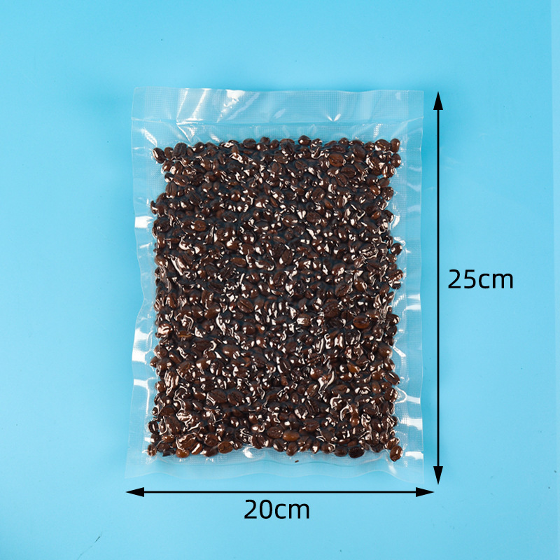 Estriado vacío bolsa de alimentos frescos empaque plástico sellado bolsa de compresión malla lisa bolsa de vacío de bombeo doméstico boca de sellado image 16