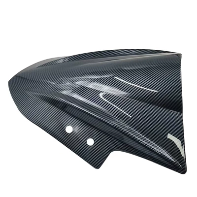 Front Windshield Cover – Motorcycle front windshield - carbon-fiber